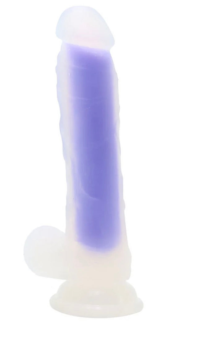 Glow in the dark dildo
