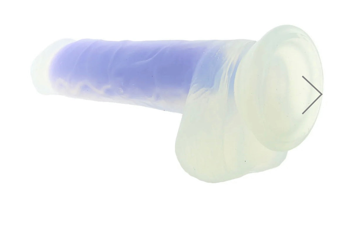 Glow in the dark dildo